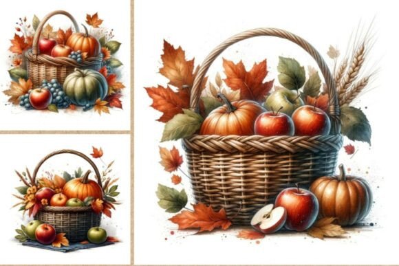 Autumn Basket Clipart Bundle 13 JPEG: A Practical Guide for Creators