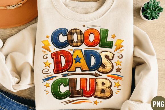 Exploring the Cool Dads Club Retro PNG T-Shirt Design for Sublimation Projects