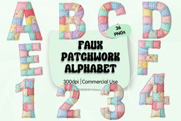 Unlocking Creative Potential: A Guide to Faux Patchwork Alphabet PNG Clipart